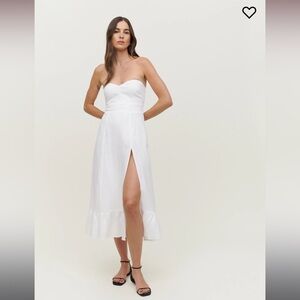 Reformation Amagansett Linen Dress